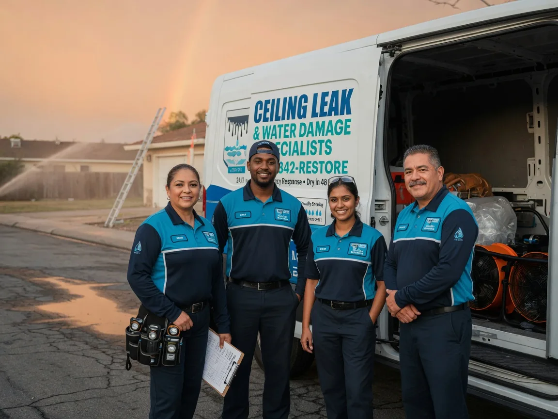 Ceiling Leak Cleanup company in Harmony, NC