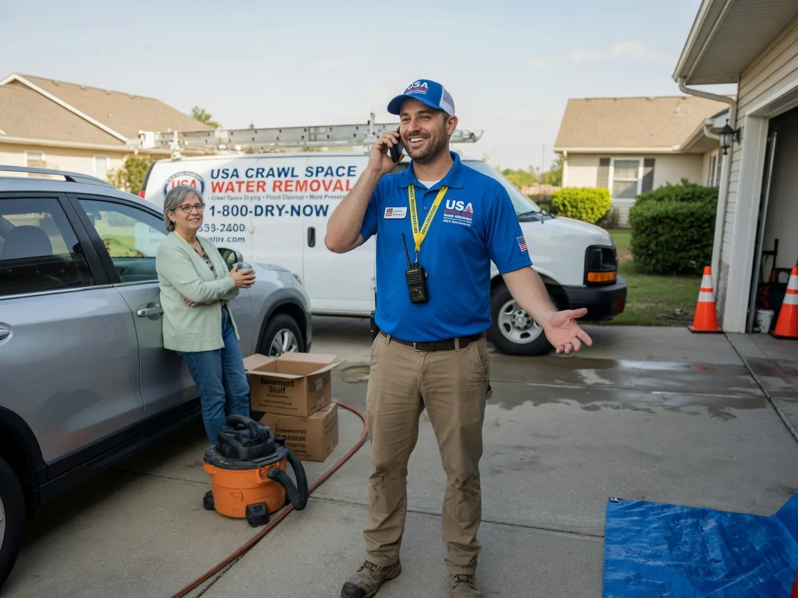 Crawl Space Water Removal Harmony, NC FAQs